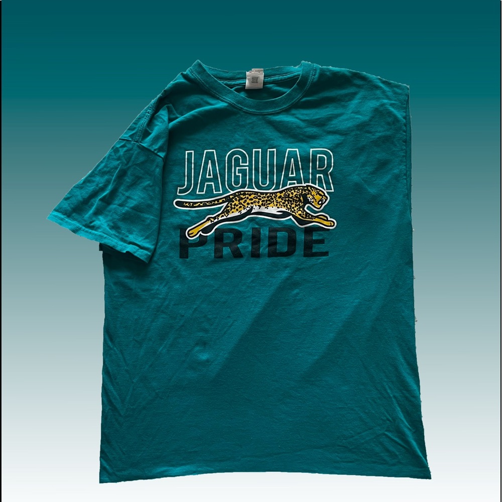 Jacksonville Jaguar Pride NFL logo t shirt